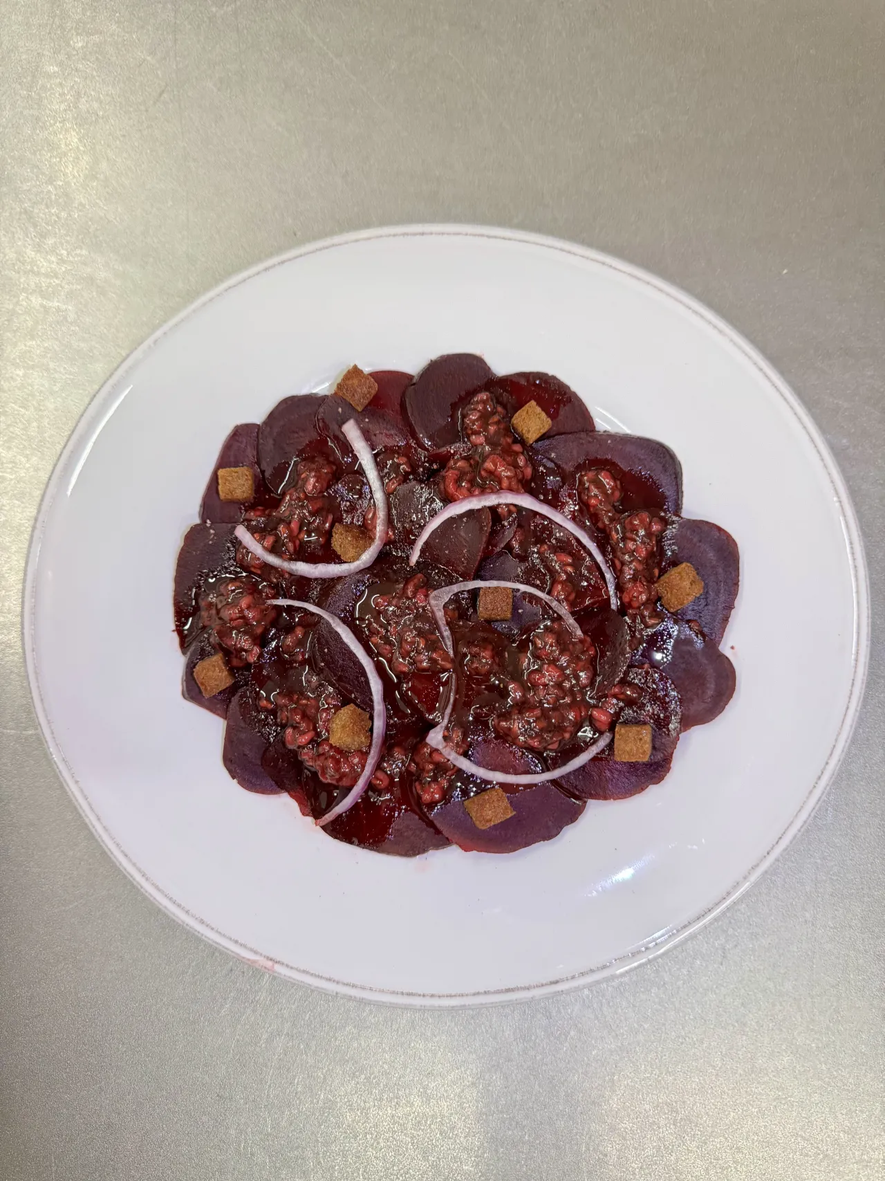 Création culinaire de Charlotte Cavagnaro